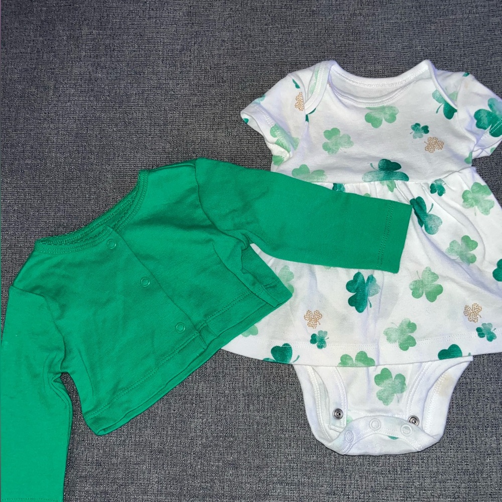 Carter’s Dress with cardigan sweater
